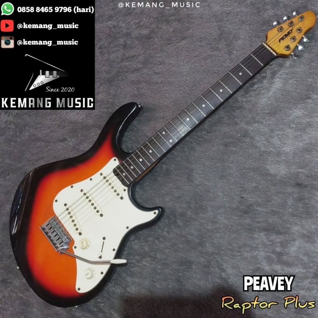 Peavey Raptor Plus stratocaster vintage gitar bekas original