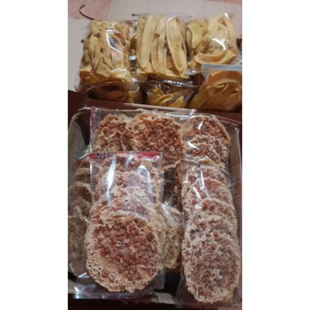 

Peyek kacang bulat isi 5