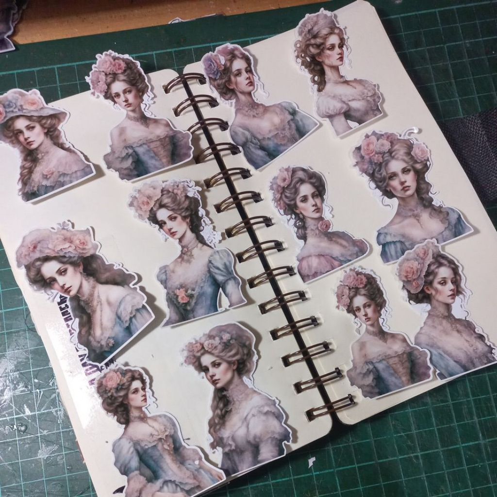 

ARTDOESWORK The Lady 2025 Stiker Transparant