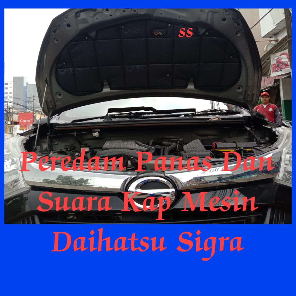 Sigra Peredam Panas Dan Suara Kap Mesin Daihatsu Sigra