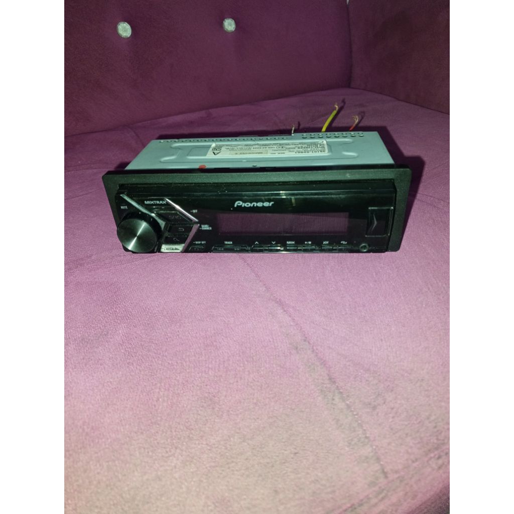 Head unit Singledin Tape Mobil Pioneer Mixtrax‎.