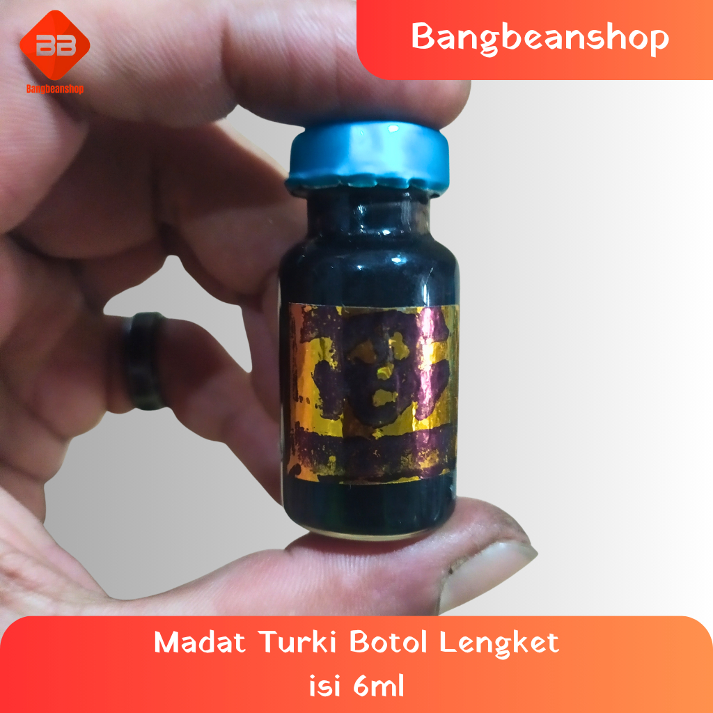 Madat Hitam Candu Turki Botol Lengket isi 6ml
