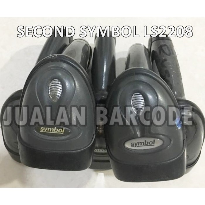 BARCODE SCANNER SECOND SYMBOL LS2208 - SCANNER BARCODE SECOND HONEYWELL 1250G BERGARANSI