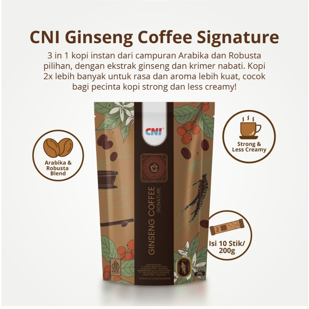 

CNI Signature Ginseng Coffe