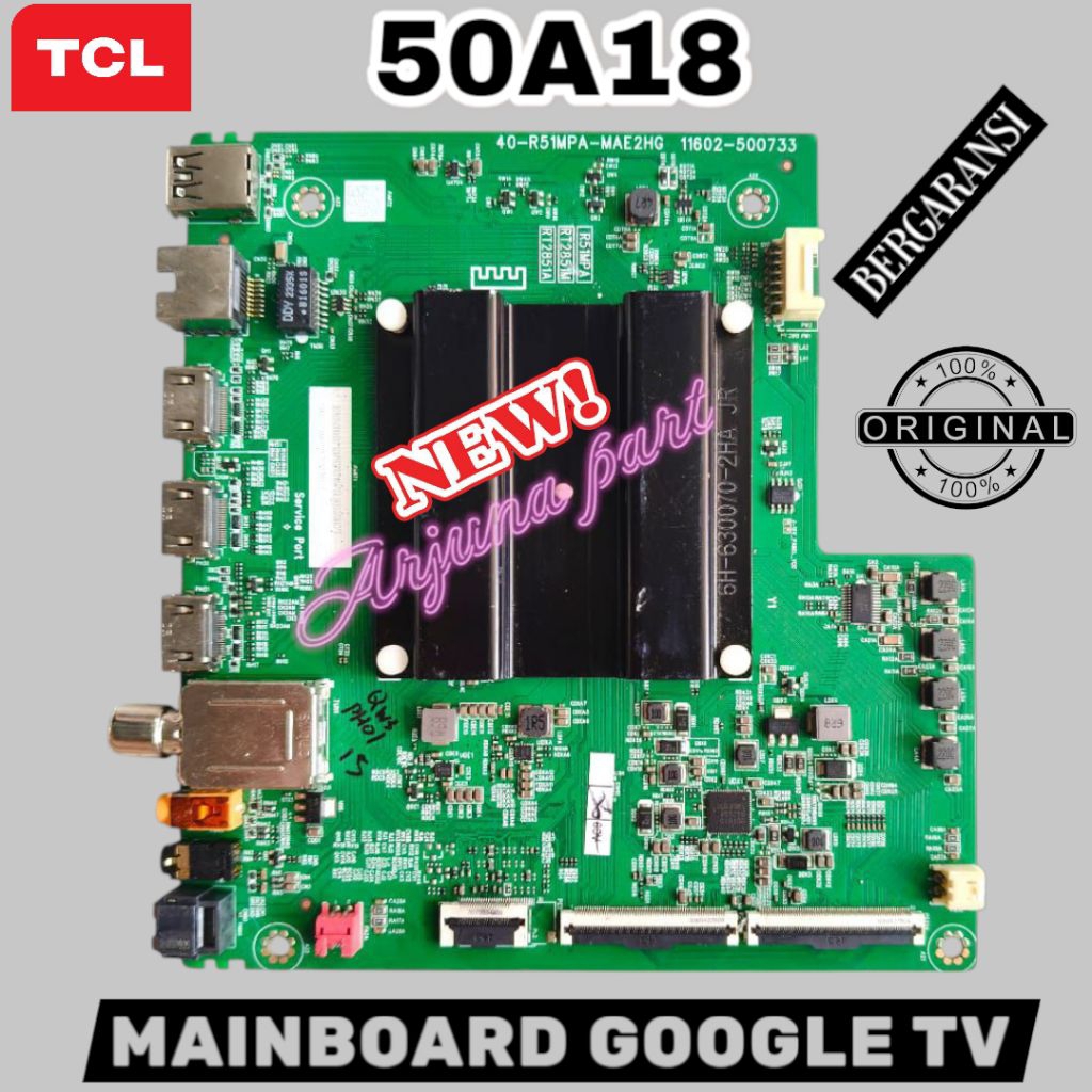 MAINBOARD TV TCL 50A18 / MB TV TCL 50A18 / MODUL TV TCL 50A18 / MESIN TV TCL 50A18 / MB TCL 50A18 / 