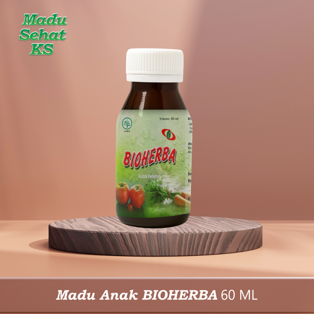 

Madu Herbal Penambah Nafsu Makan Anak 60 ML