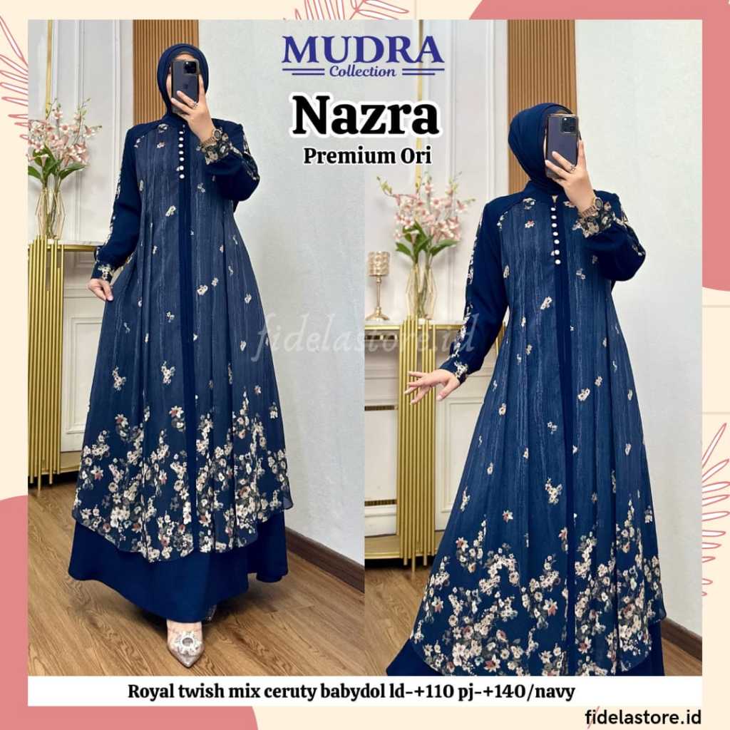 Mudra Hijab | Gamis Terbaru | Gamis Wanita | Gamis Pesta | Dress Kondangan | Gamis syari | Midi Dres