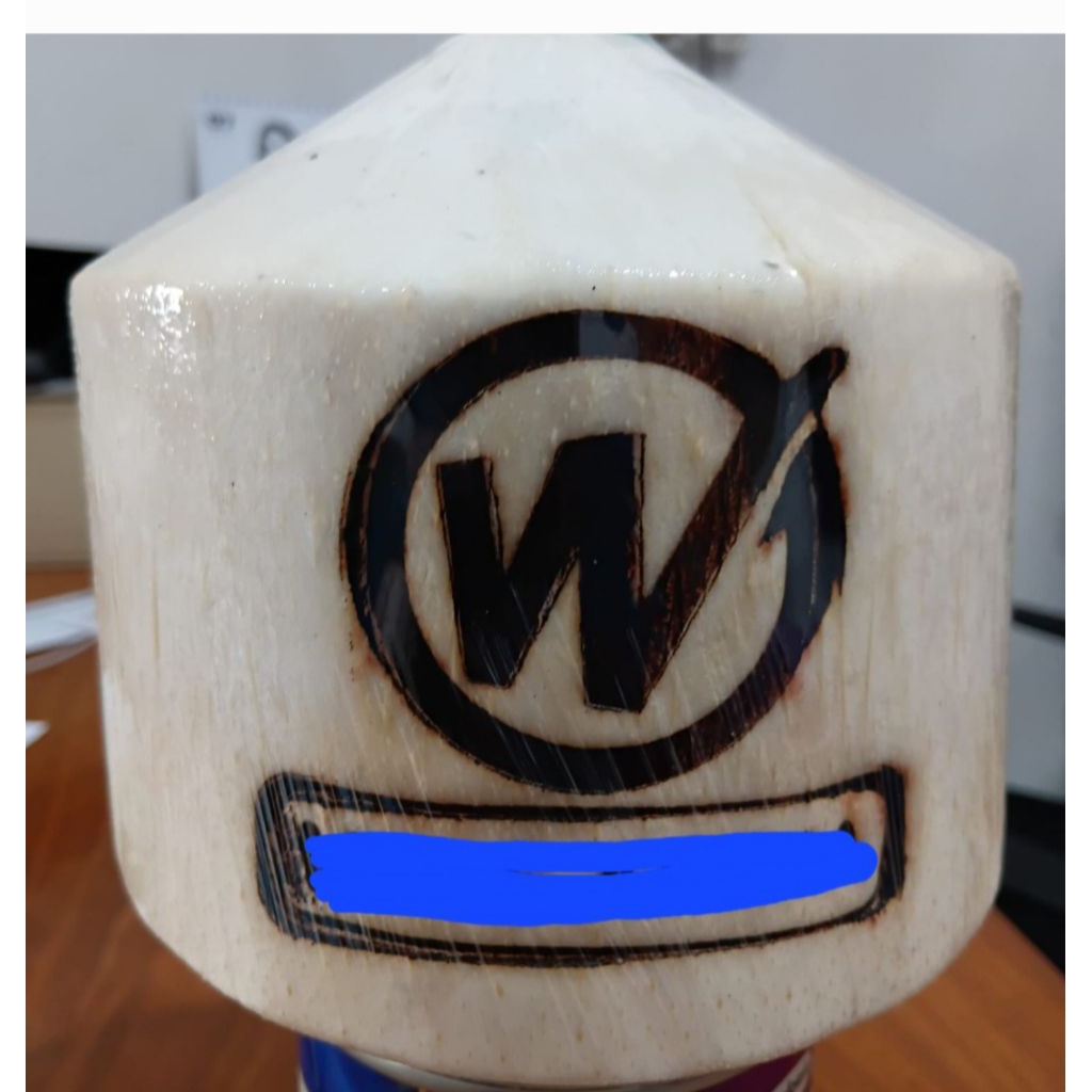 

Kelapa muda Stamp/Cap Bakar untuk hotel, resto, padel, dll.( khusus grosir)