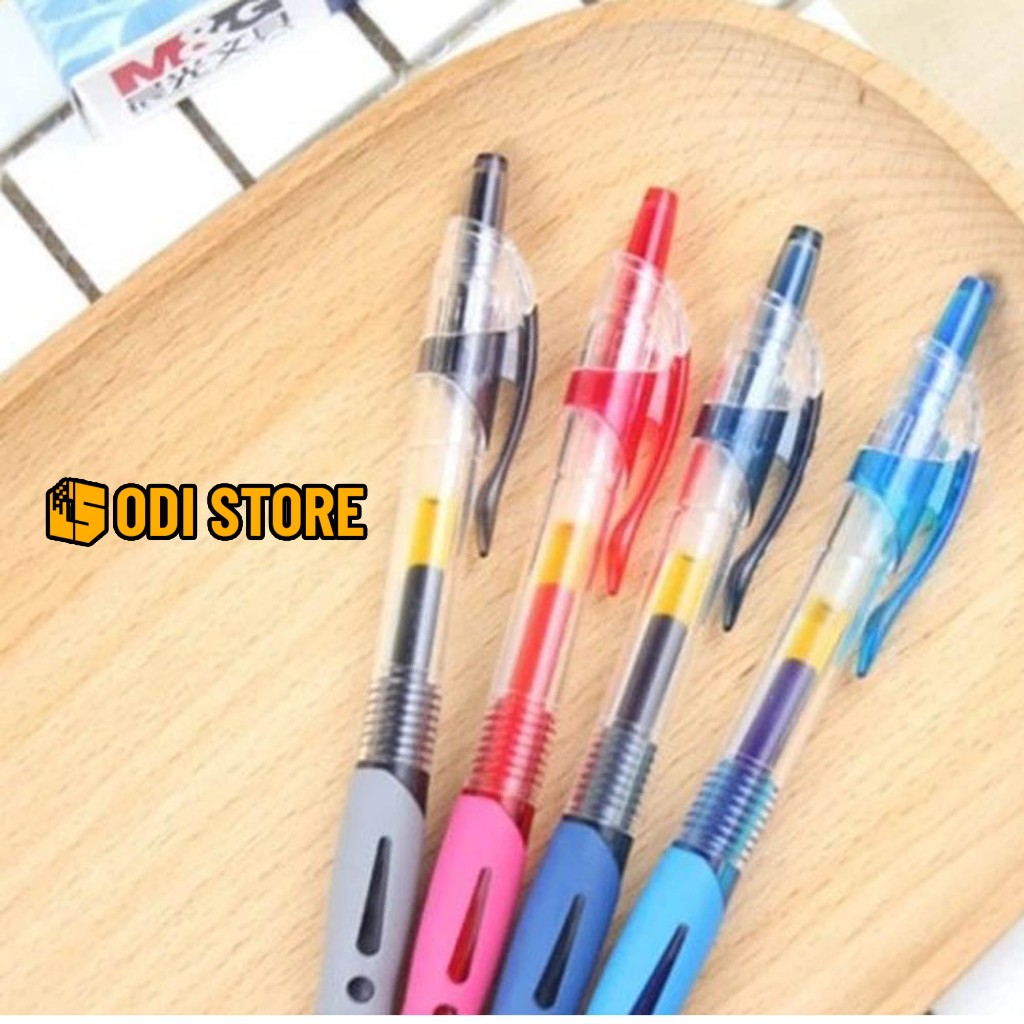 

Pulpen Clip 0.5mm / Pulpen Mekanik Pencet / Pulpen Pencet / Pena