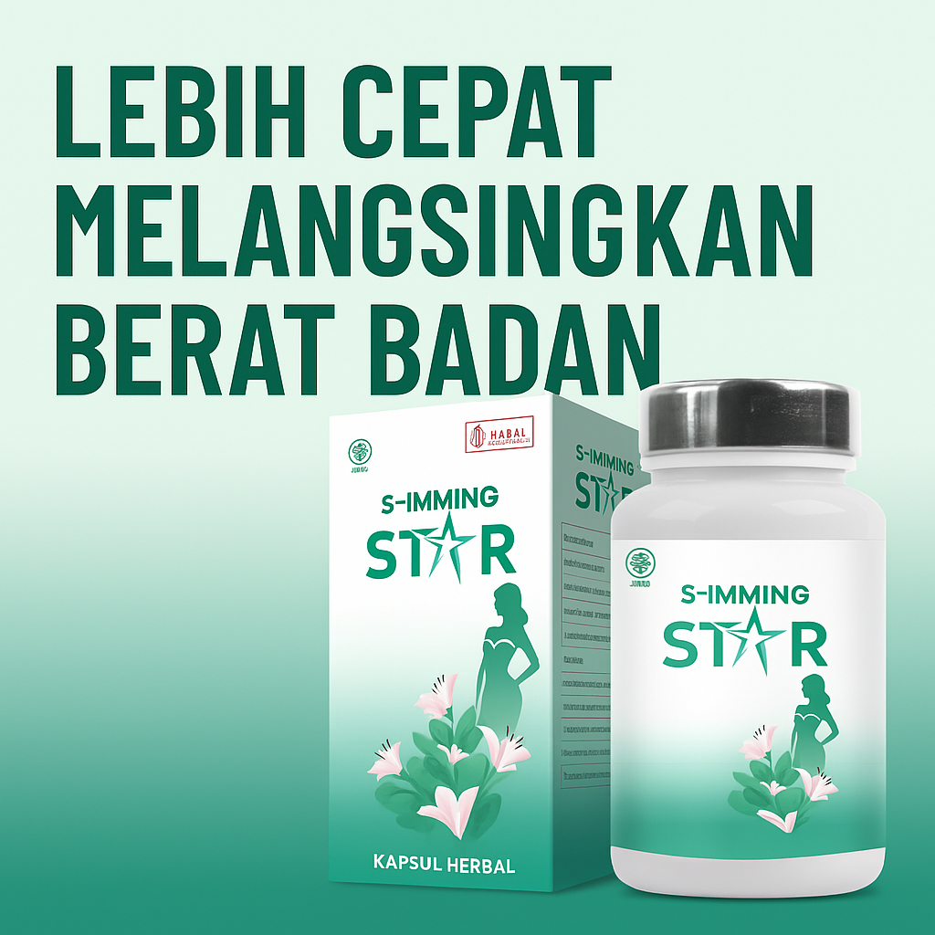 Slimming Star – Suplemen Herbal dengan Ekstrak Alami | Jamu Halal BPOM