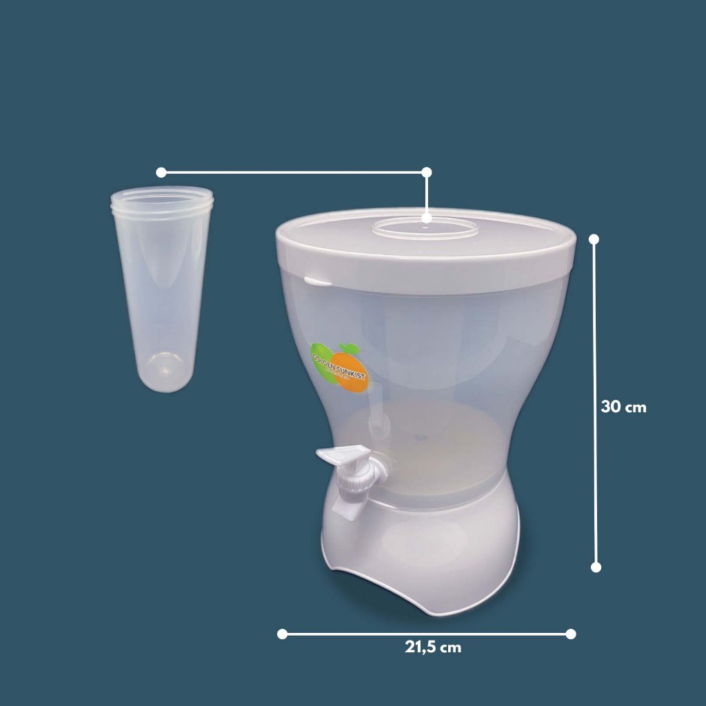 DISPENSER KECIL PUTIH GOLDEN SUNKIST / Dispenser Golden Sunkist KDIK 1210