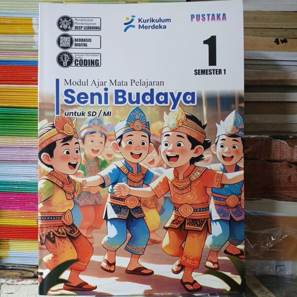 LKS PUSTAKA SENI BUDAYA untuk SD/MI KELAS 1 SEMESTER1 KURIKULUM MERDEKA