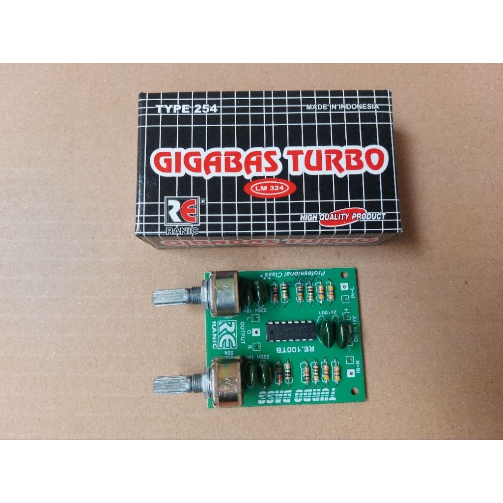 Kit Gigabass turbo Stereo Plus Frekuensi
