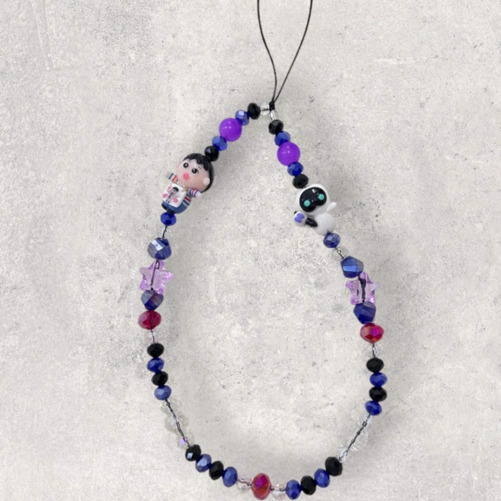 LANYARD BEADS JIN BTS WOOTTEO SUPER TUNA FESTA
