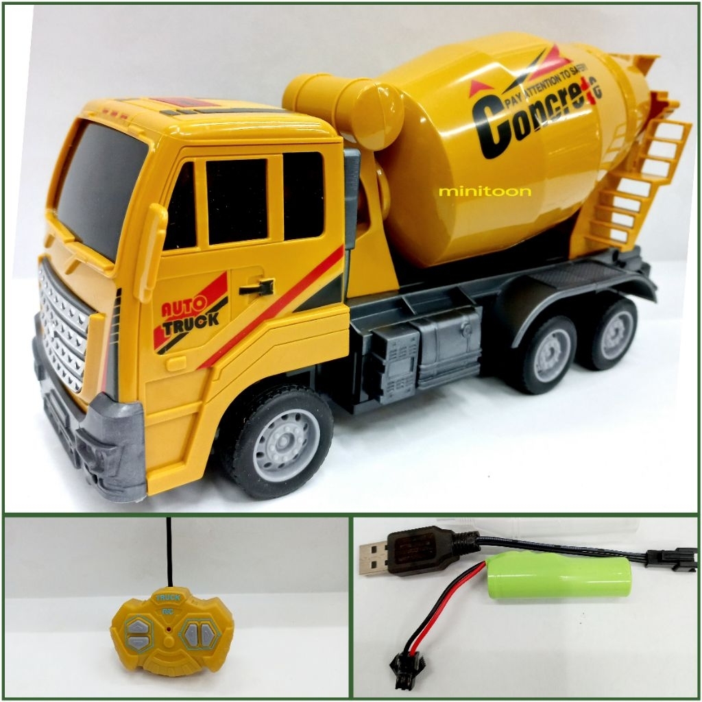 MIXER TRUCK Remote Control Truk Molen Mainan