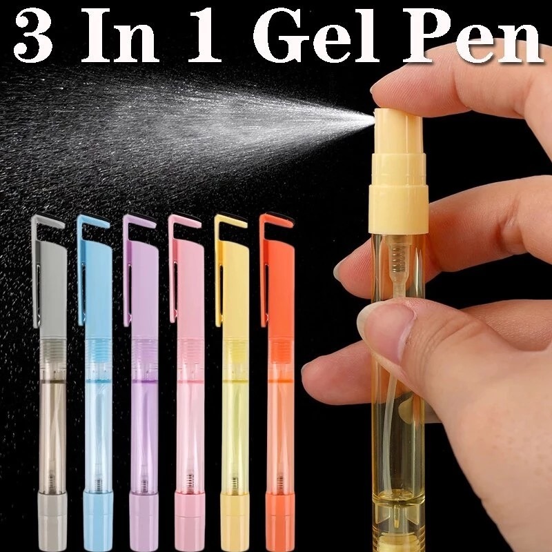 

3 in1 Pena Spray Semprot disinfektan/parfum Multifungsi Pena Gel Berwarna Hitam