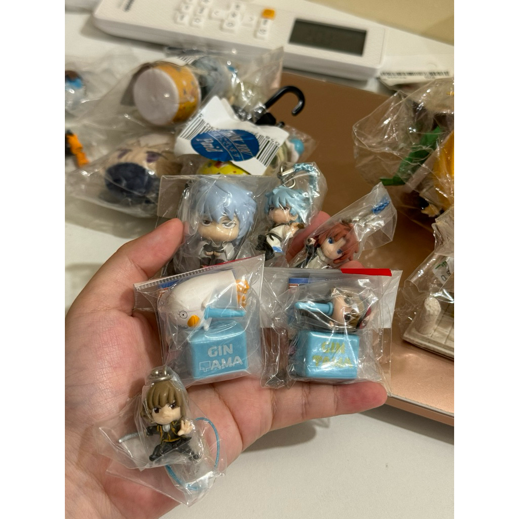 Gintama Original Japan Gintoki Kamui Okita Sougo Elizabeth Elisabeth Gashapon Gachapon Gasha Gacha