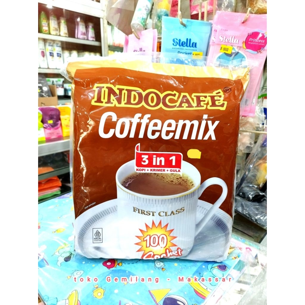 

Indocafe Coffeemix 3 in 1 bag isi 100 @ 20 gr