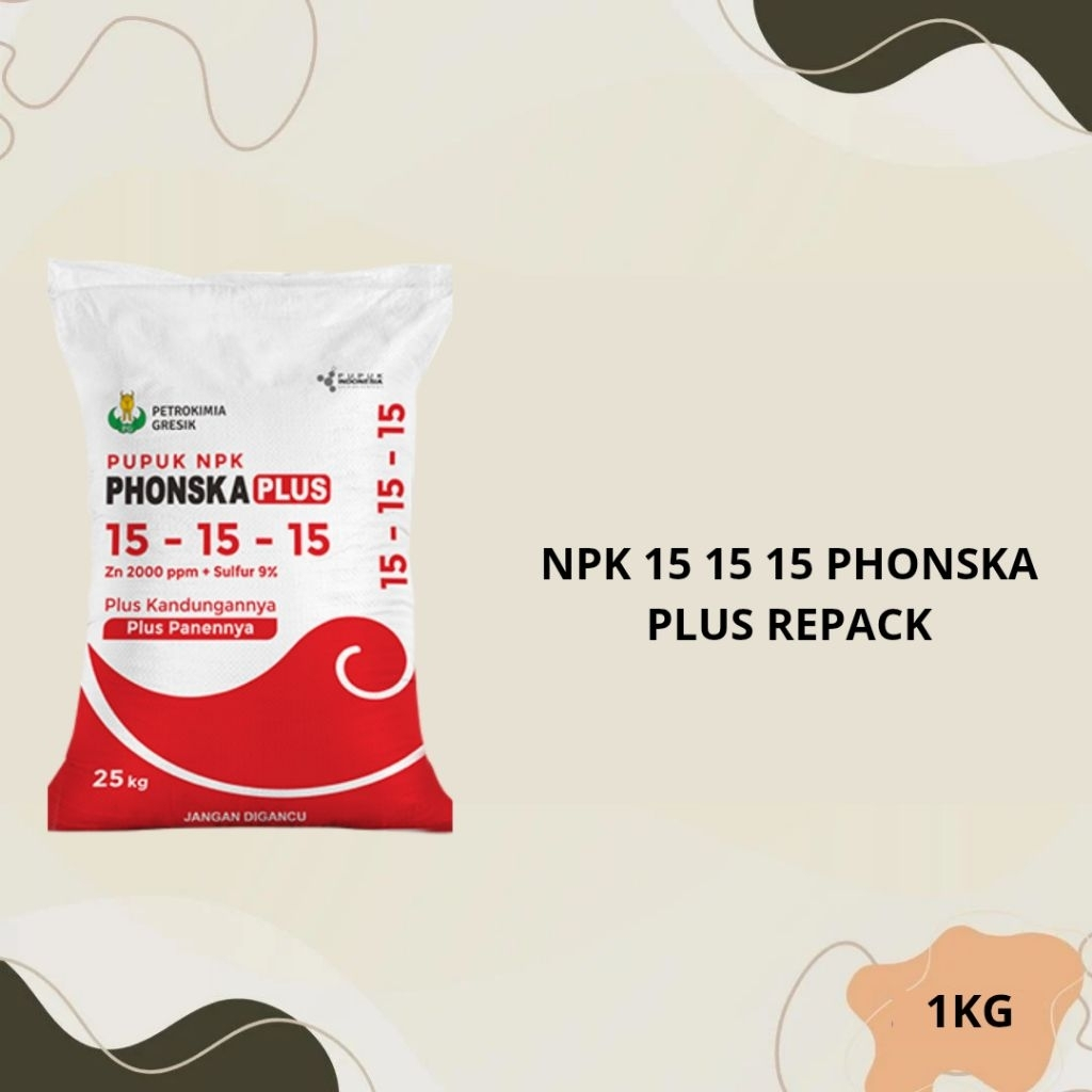 pupuk phonska plus 1 kg repack