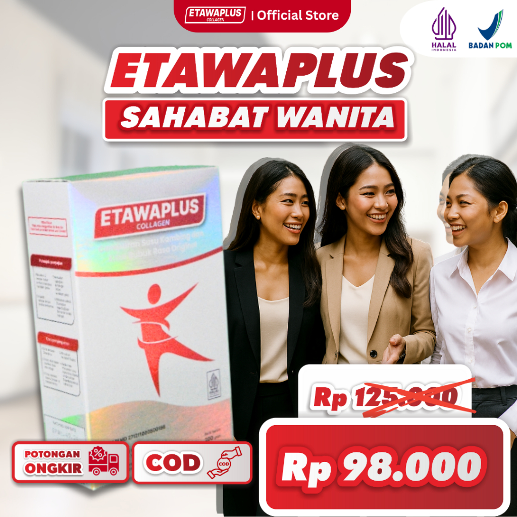 

Etawaplus Collagen - Haid Teratur - Collagen - Etawa - Promil - Kesehatan Reproduks