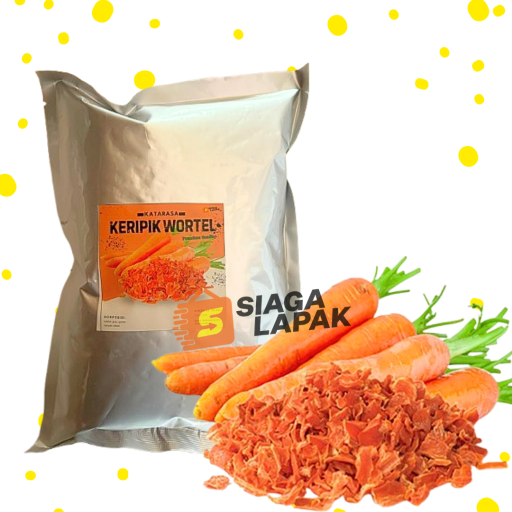 

Keripik Wortel 100gr Premium KW 1 Kripik Buah Asli Vacuum Frying [BELI BANYAK LEBIH MURAH]