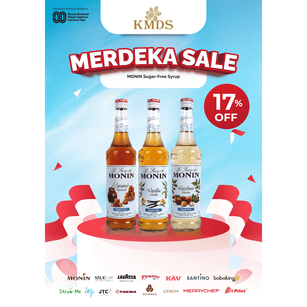 

Monin Vanilla Sugar Free Syrup 70 CL 700 ML