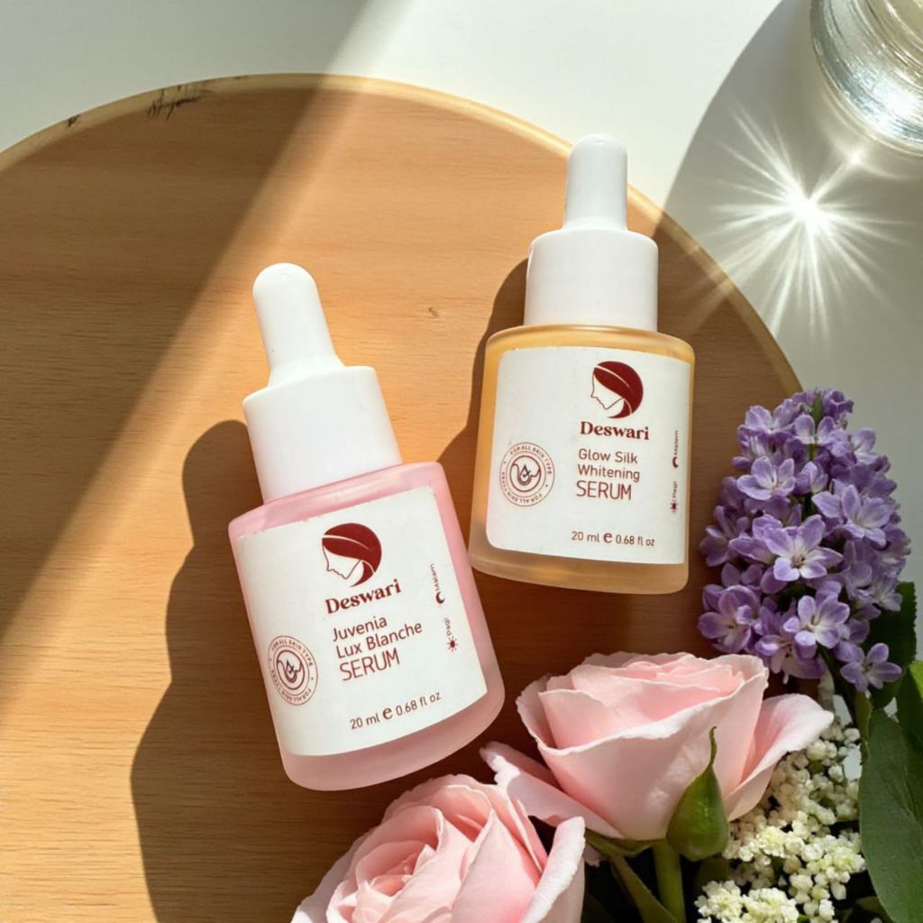 Deswari skincare Serum JUVENIA & GLOWSILK Deswari skincare