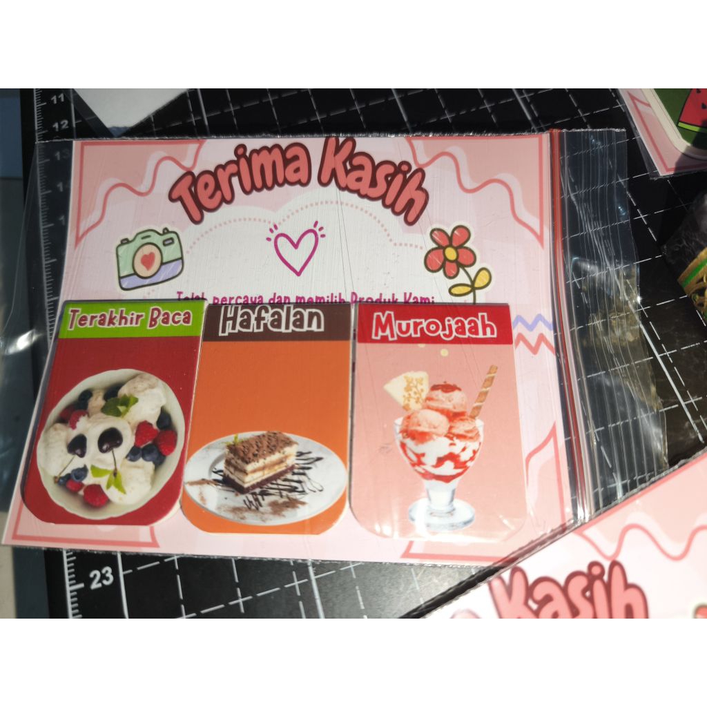 

Pembatas Buku Magnet / Pembatas Hafalan Qur'an