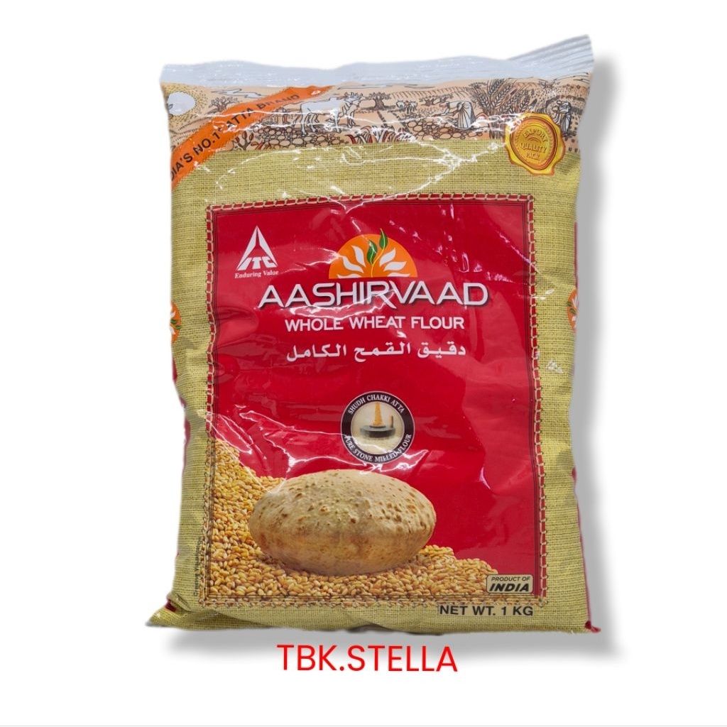 

WHOLE WHEAT FLOUR TEPUNG GANDUM HALUS 1 KG