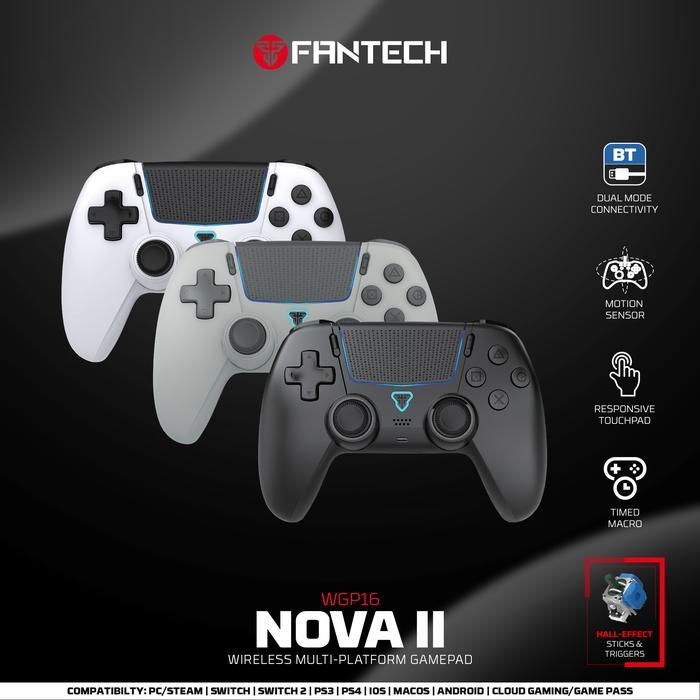FANTECH NOVA II WGP16 Nova Wireless Gamepad Controller Hall Effect Multi-platform Dual Connection WG