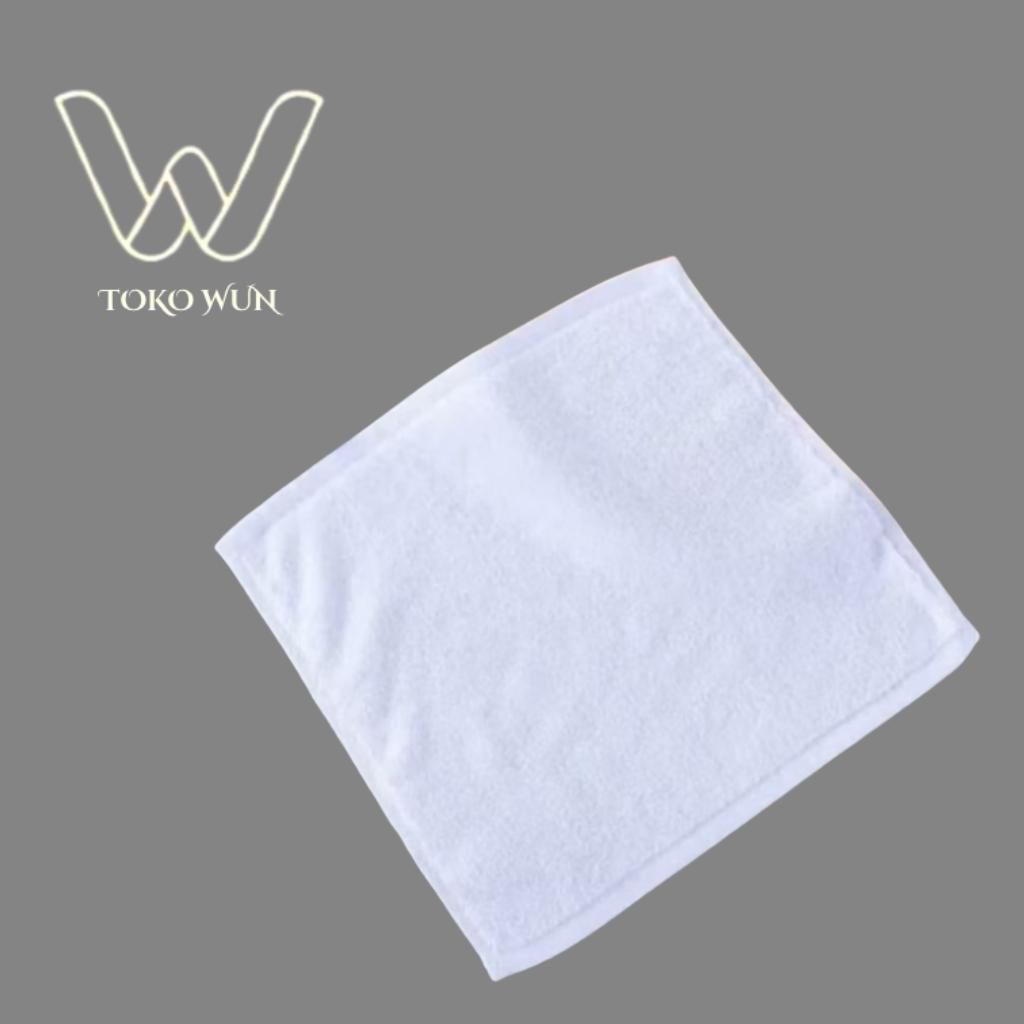 handuk sapu tangan oshibori 25x25 hotel serap lembut