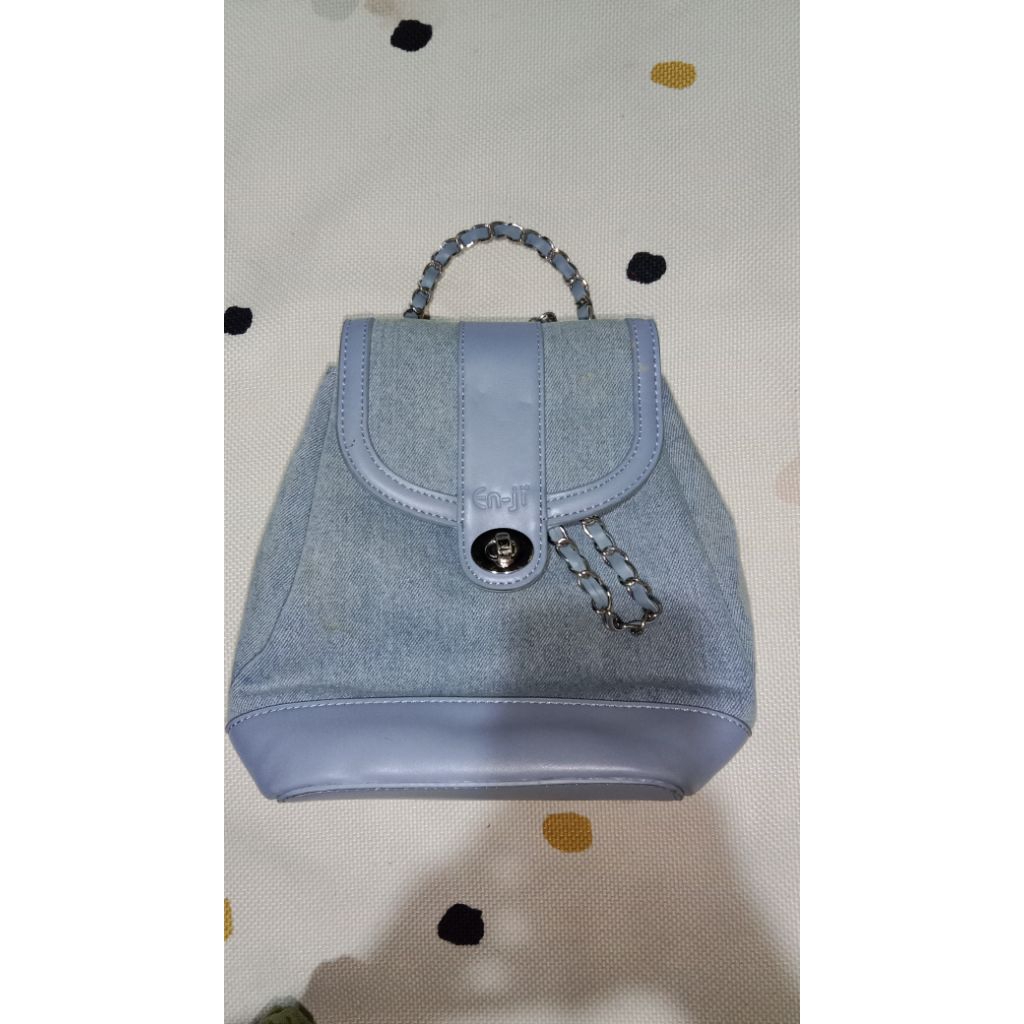 Prelove backpack enji denim