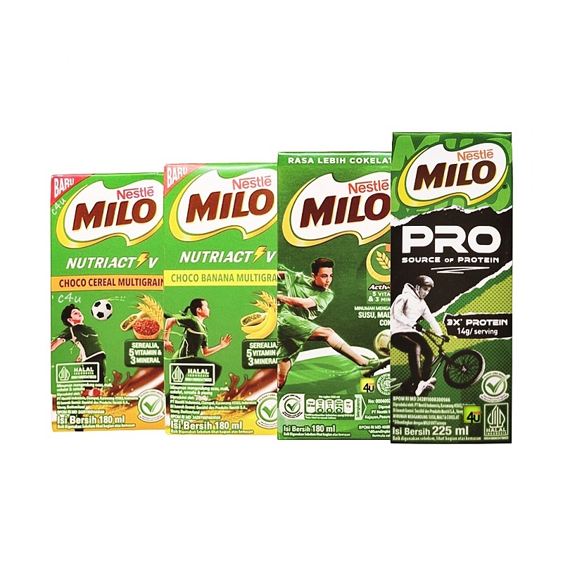 

Milo - Ready To Drink - 180 ml BESAR