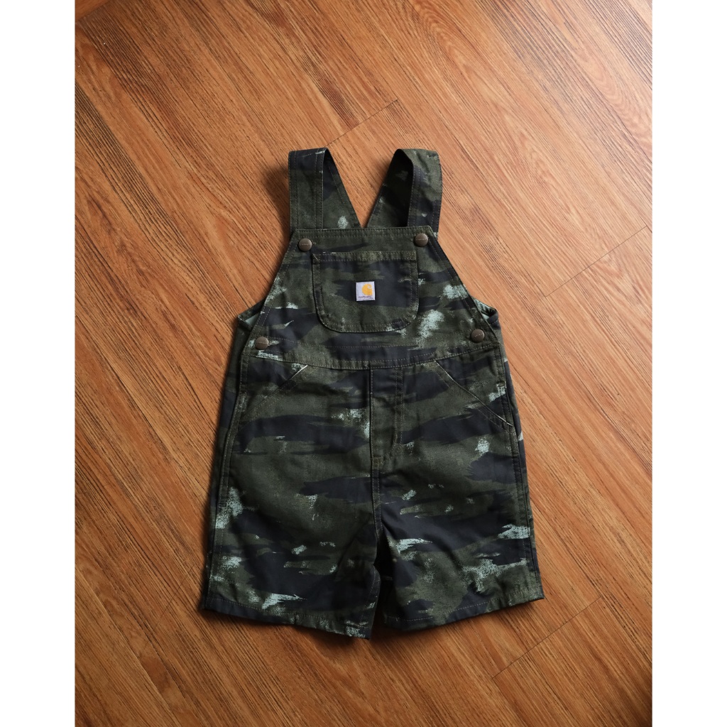 BAJU ANAK CARHARTT TODDLER OVERALL - GREEN CAMO