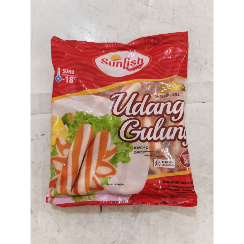 

SUNFISH udang gulung 500gram