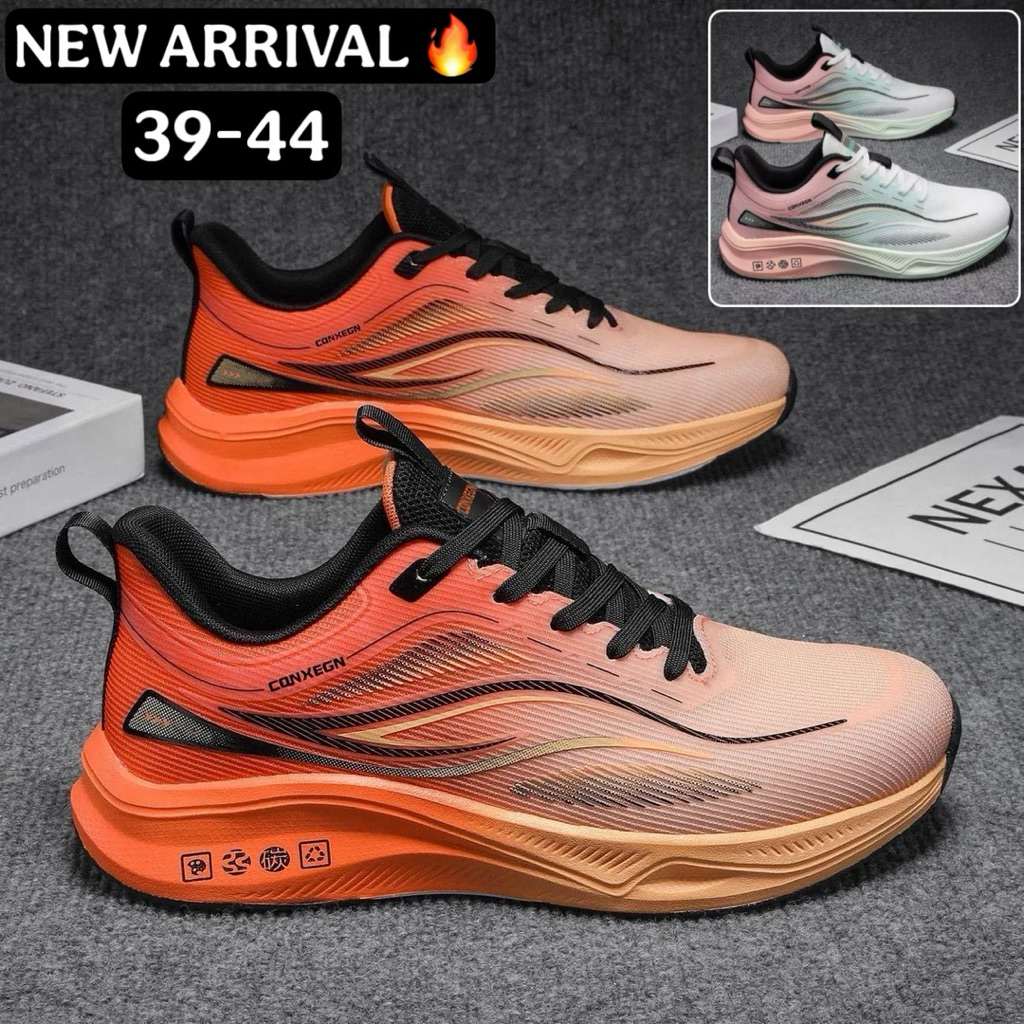 NABU SHOES - Sepatu Sport Running Sneakers Ringan Anti Slip Mesh Pria Wanita Size 39-44