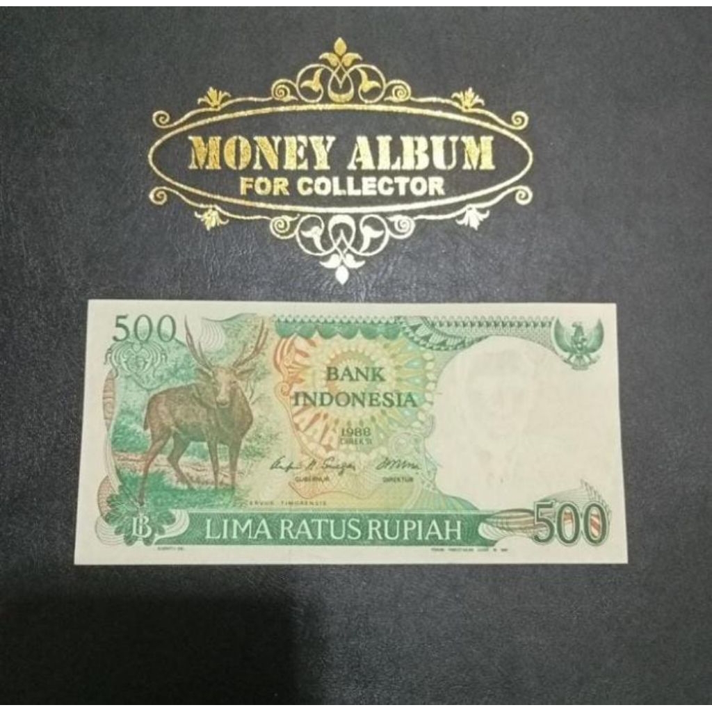 UANG 500 RUPIAH KIJANG TAHUN 1988