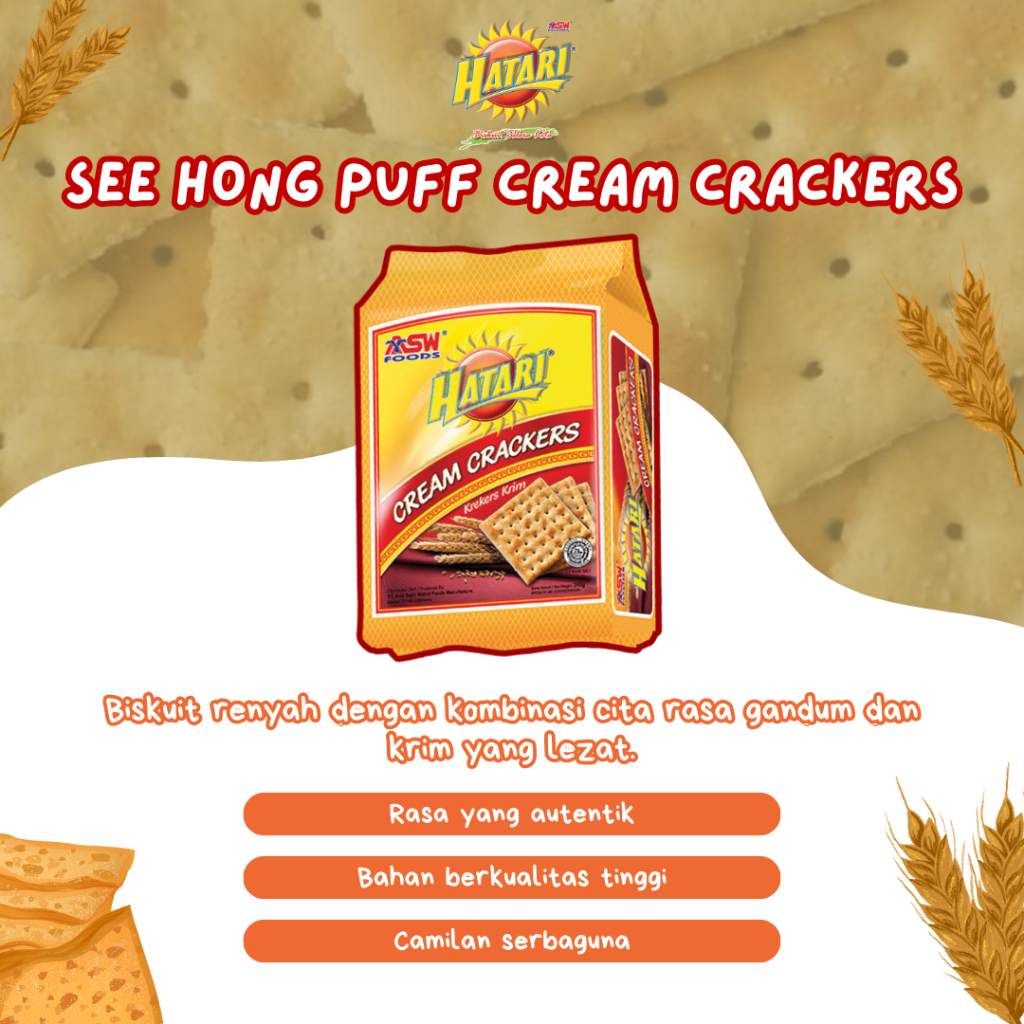 

Hatari Cream Crackers 245 gr - Ecer