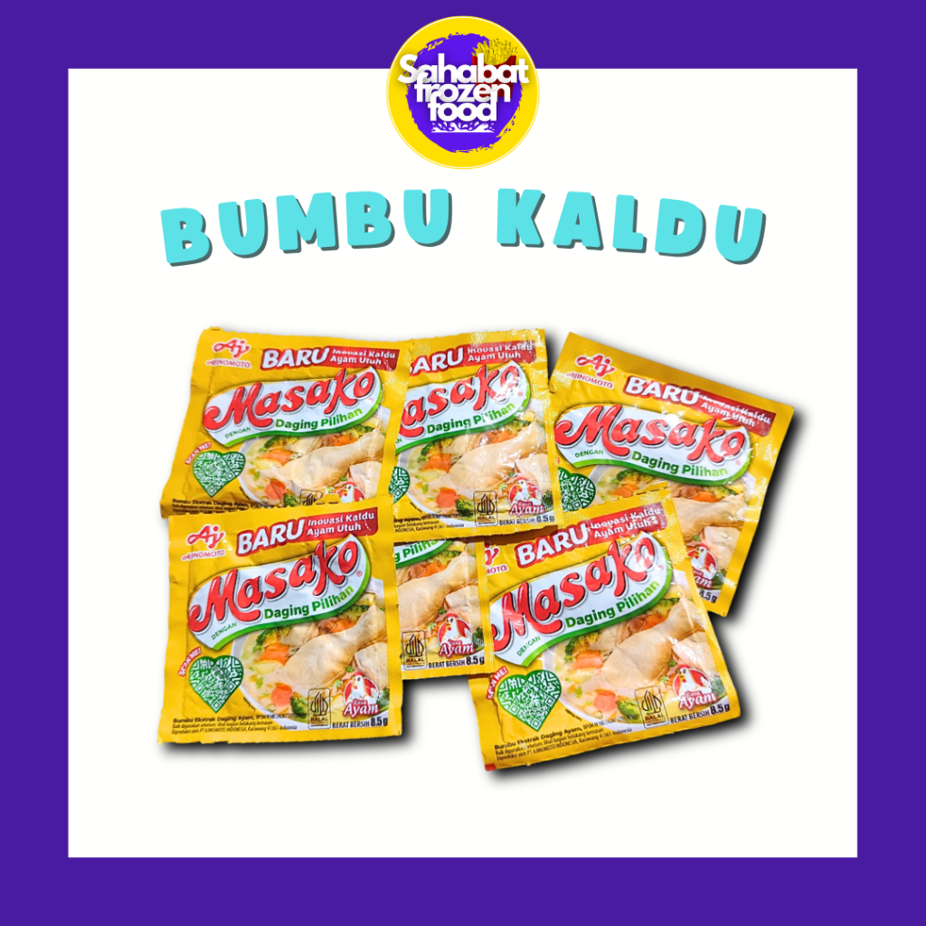 

Kaldu Ayam Masako / Bumbu Kaldu Sachet