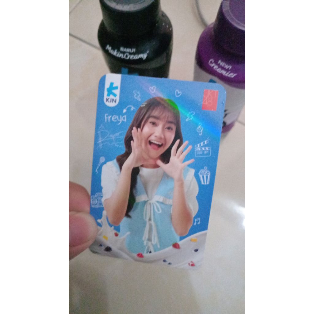 Photocard JKT48 x Kin Yogurt Freya