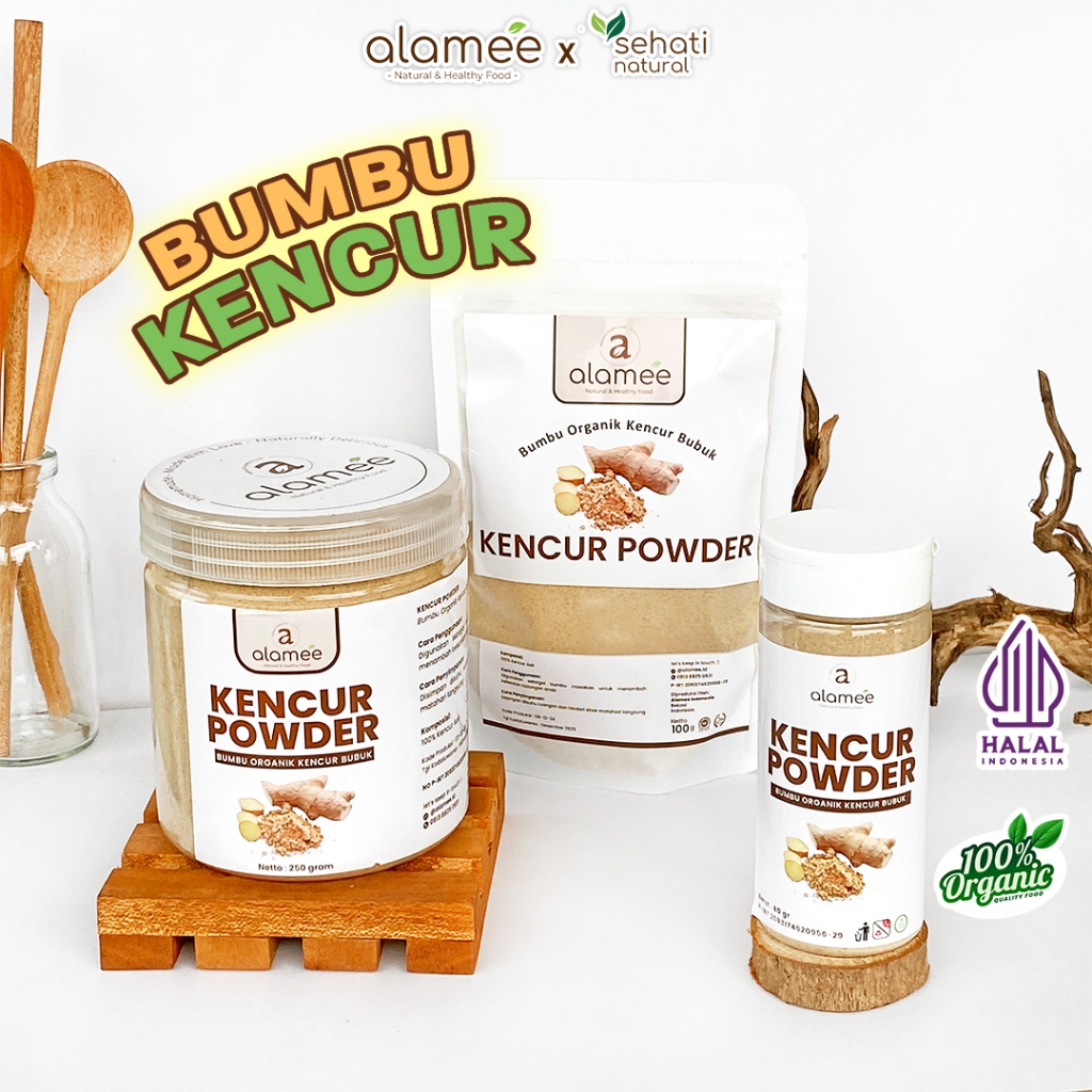

Kencur Bubuk Rempah Rimpang Asli Murni Tanpa Campuran Bumbu Dapur Organik Alami 50 Gr