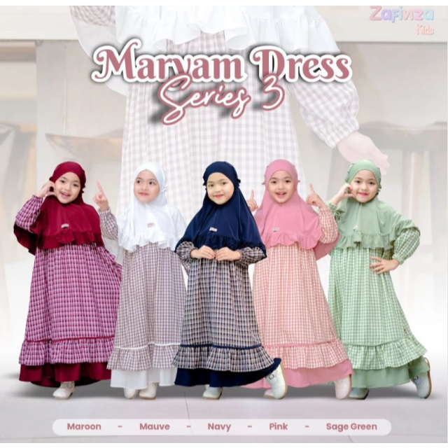 MARYAM GAMIS DRESS KIDS BY NUBINTANG