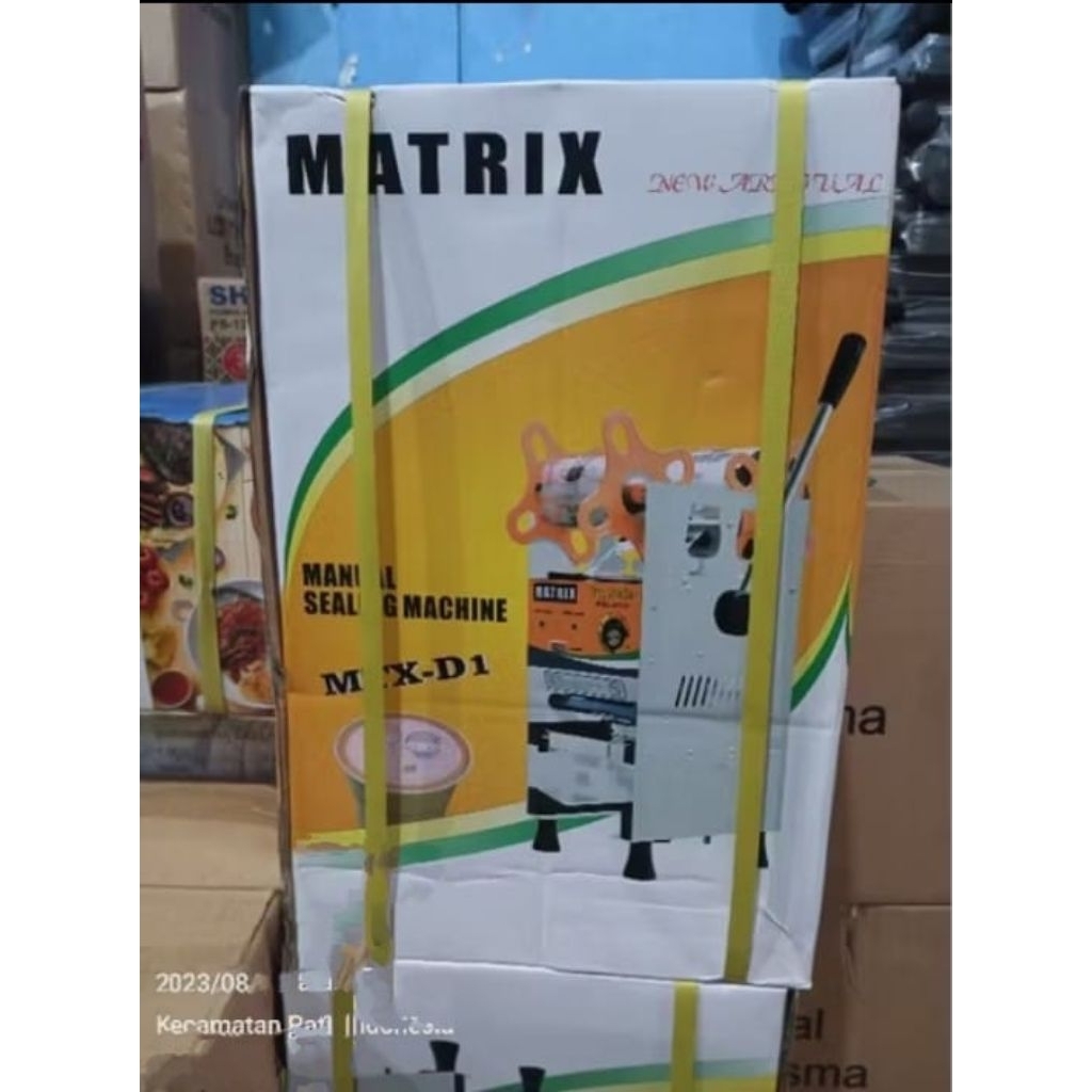 MATRIX MESIN CUP SEALER ETON ET- D1 ORI (gelas 12-22oz