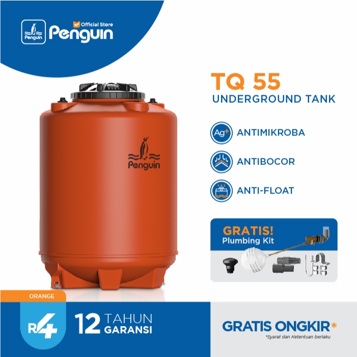 Penguin TQ 55 Toren Air Pinguin Tangki Air Tandon Tanam 500 liter - Tangki Bawah Tanah