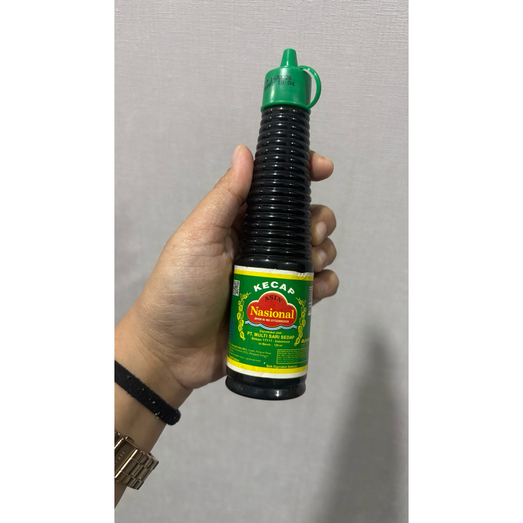 

Kecap Nasional Asin 130 ml (Beli 1 Gratis 1)