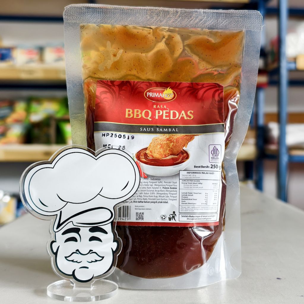 

Prima Hot BBQ 250Gr / Prima Saus Pedas Barbeque 250Gr / Hot BBQ Sauce 250Gr