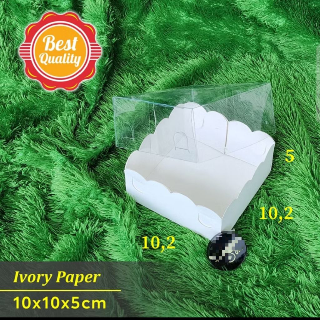 

KOTAK MIKA CANTIK 10X10x5 CM ISI souvenir Kue Ulang Tahun Hamper Acara