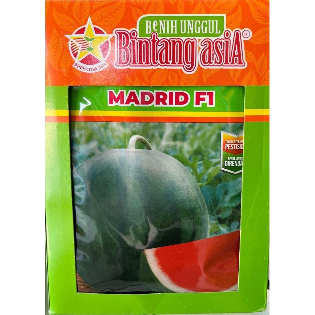 

Semangka Bulat Madrid F1 20gr | Bintang Asia