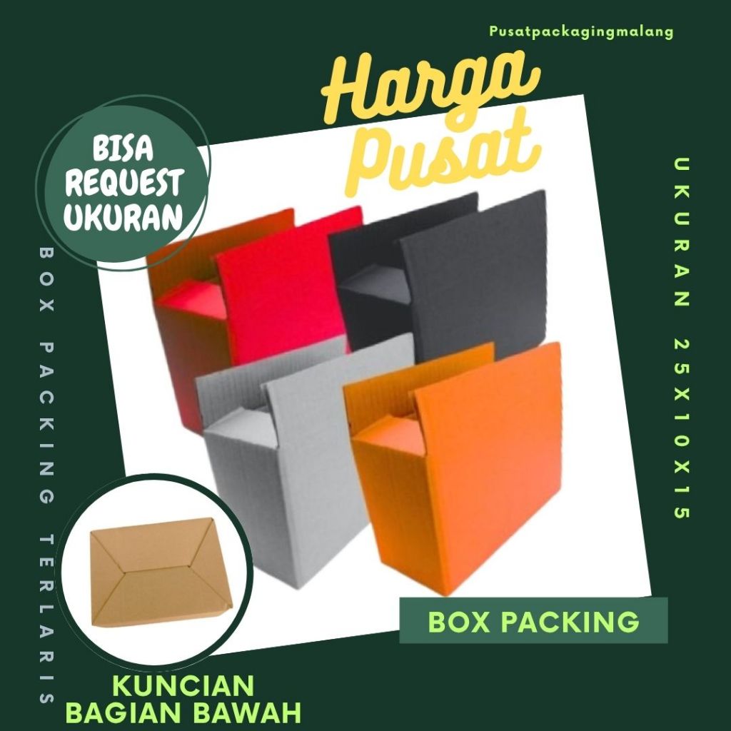 

Box 25x10x15 A0 / Kardus 25x10x15 A0 Packing Dus 25x10x15 A0 Kotak Botol Kemasan Pusat Packaging