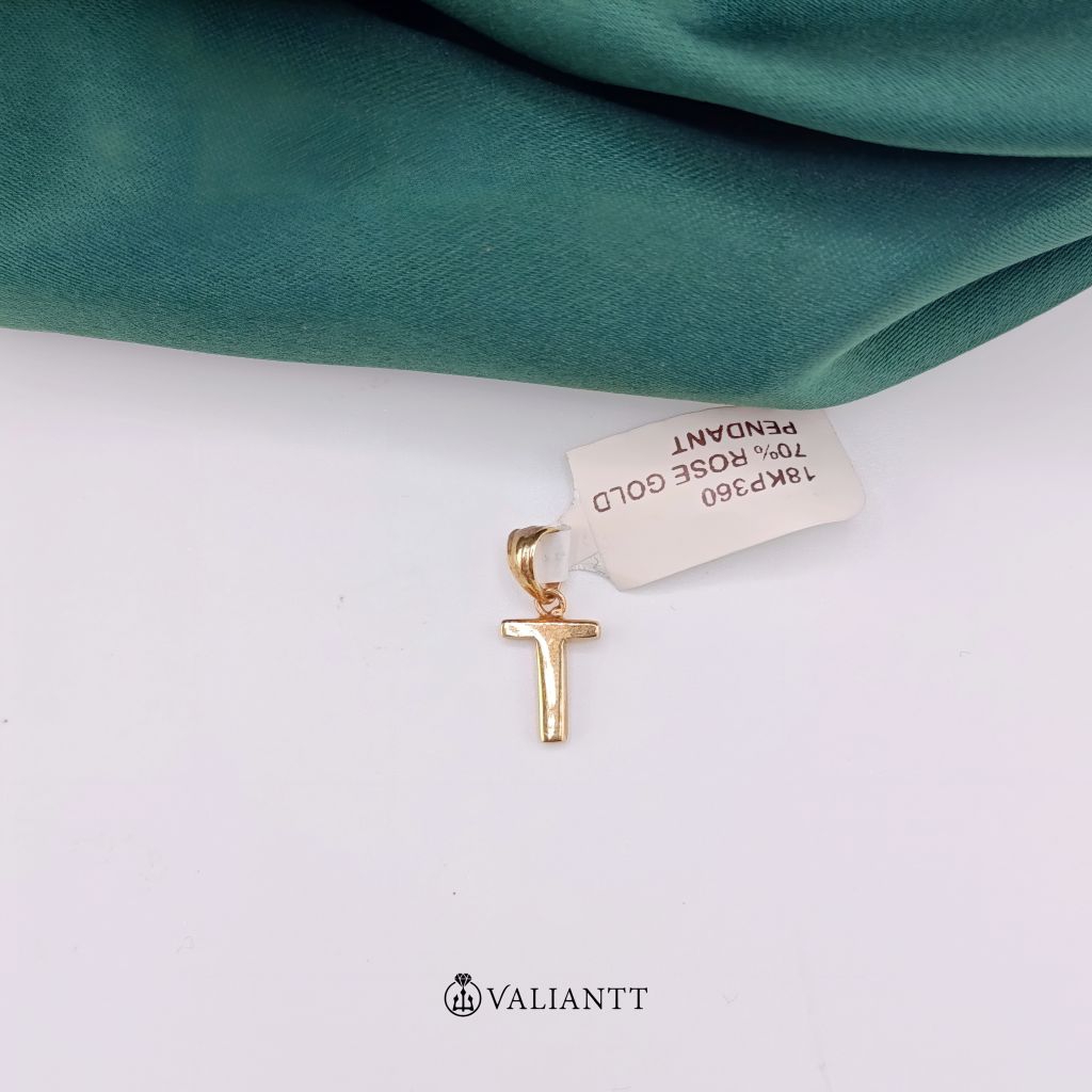 70% Rose Gold Swarovsky Pendant 093